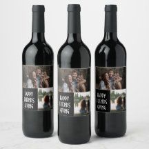 Etiqueta de vino personalizada