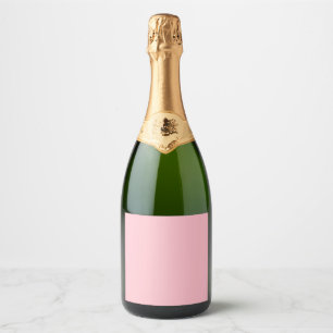 Etiqueta de vino rosado espumoso
