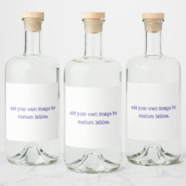 Etiqueta de vino/vino espumoso/cerveza/agua (4" x