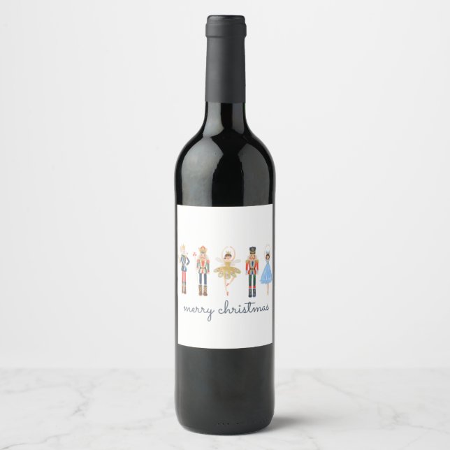 Etiqueta de vinos de Nutcracker (Anverso)