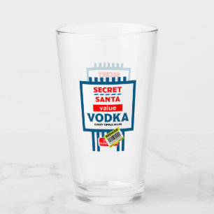 Etiqueta de Vodka para Navidades divertidos