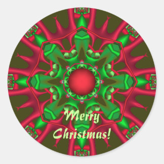 Etiqueta decorativa de Navidad con texto