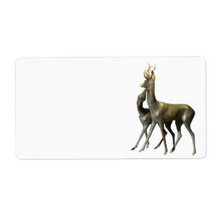 Etiqueta Deers enamorados