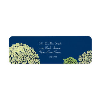 Etiqueta del arándano de Hydrangea