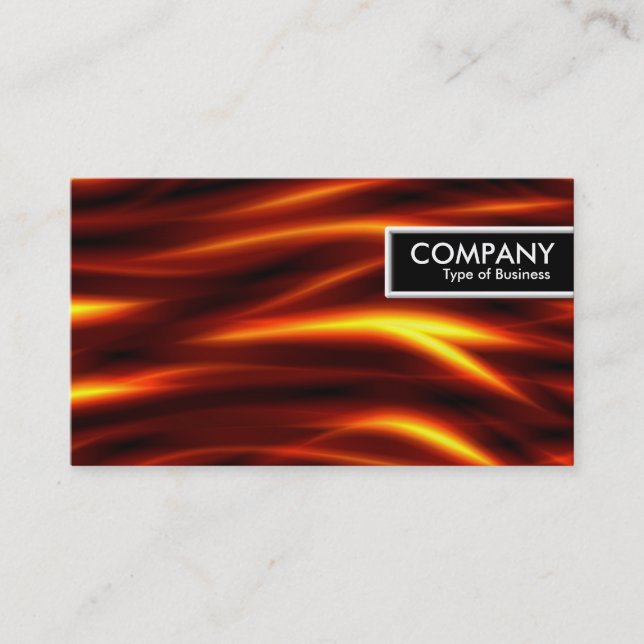 Etiqueta del borde - serpientes ardientes (Anverso)