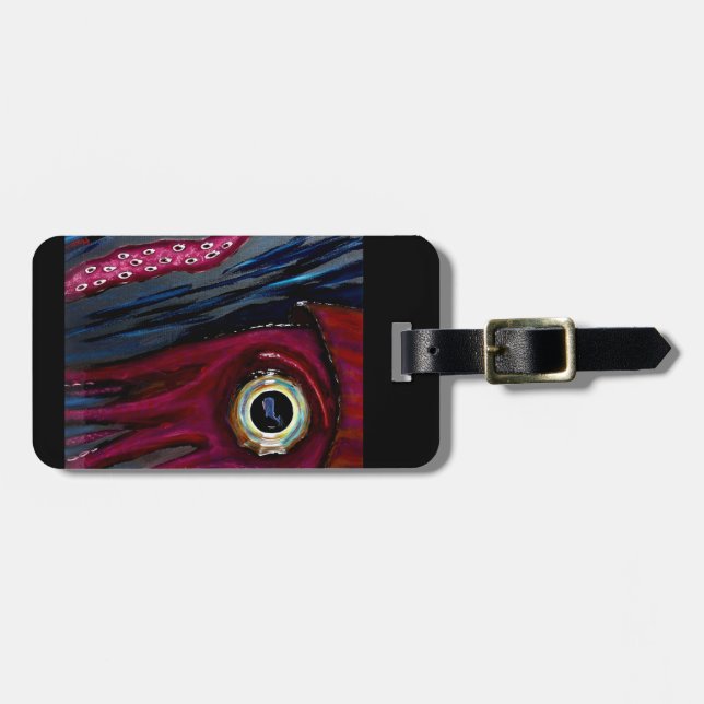 Etiqueta del calamar y del equipaje de las jaleas (Frente Horizontal)