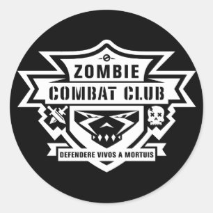 Etiqueta del club del combate