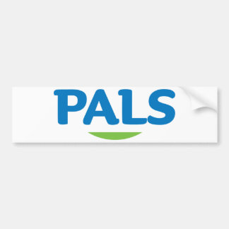 Etiqueta del coche de los PALS