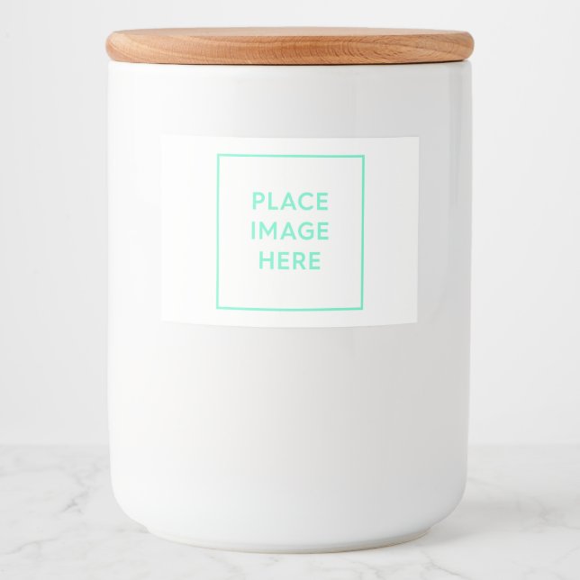 Etiqueta del contenedor de alimentos para personal (Anverso)