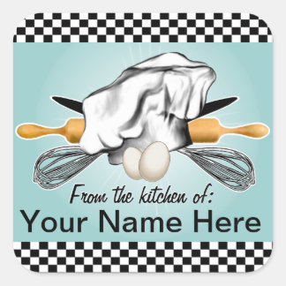 Etiqueta del embalaje del personalizado Baker