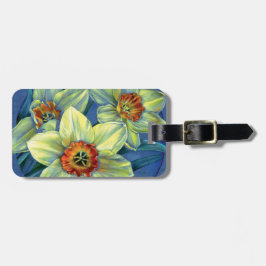 Etiqueta del equipaje "Daffodils - las alegrías de