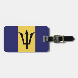 Etiqueta del equipaje de Barbados (añada su