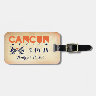 Etiqueta del equipaje de CANCUN