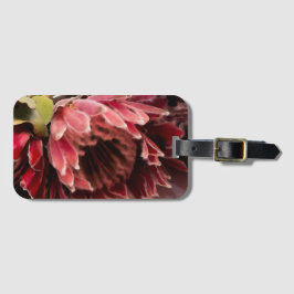 Etiqueta del equipaje de color de agua de Queen Pr