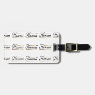 Etiqueta del equipaje de Hawaii