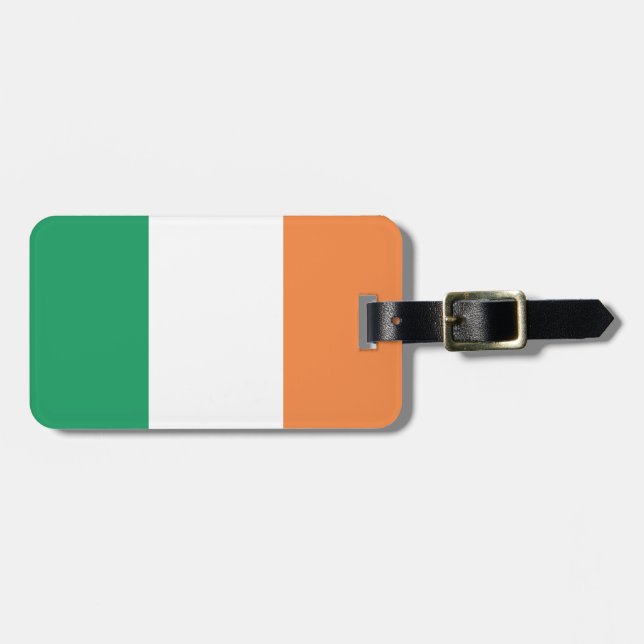 Etiqueta del equipaje de Irlanda (Frente Horizontal)