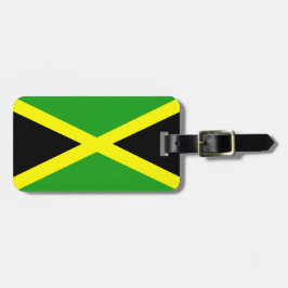 Etiqueta del equipaje de Jamaica (añada su