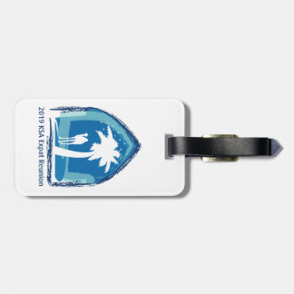 Etiqueta del equipaje de la reunión