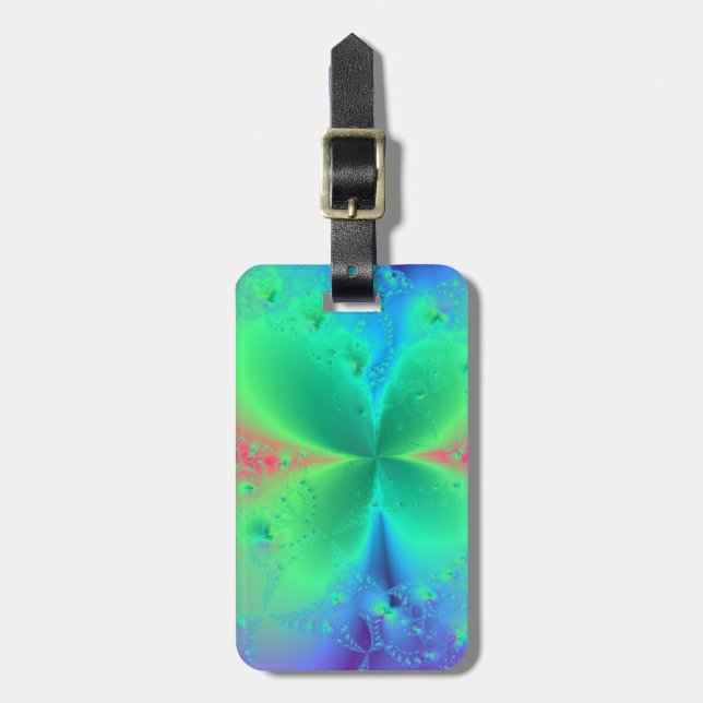 Etiqueta del equipaje de las alas de la hada (Frente Vertical)