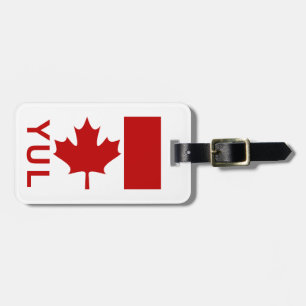 Etiqueta del equipaje de Montreal P.E.T (añada su