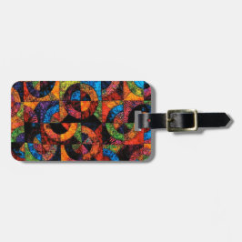 Etiqueta del equipaje de Quilters