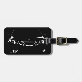 Etiqueta del equipaje de Saab