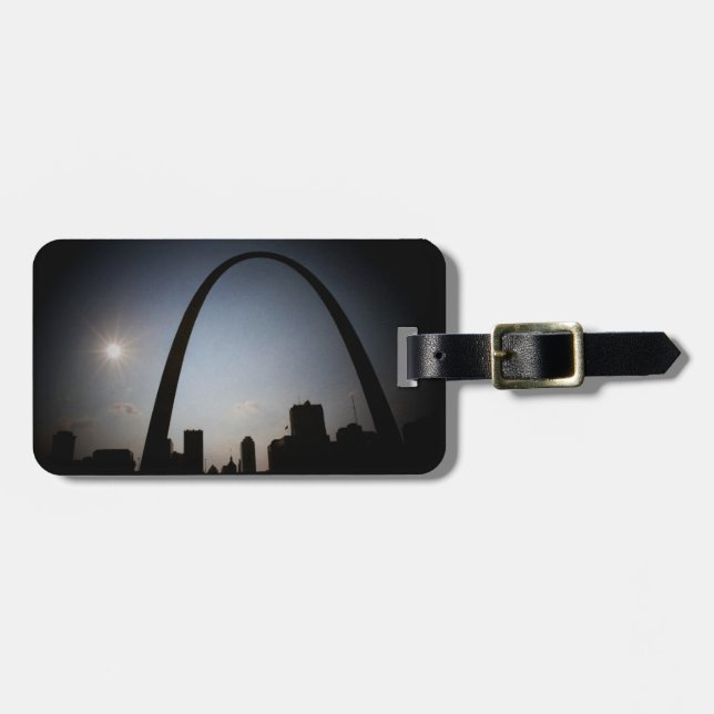 Etiqueta del equipaje de St. Louis (Frente Horizontal)