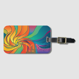 Etiqueta del equipaje del arte de la cáliz de MLTS