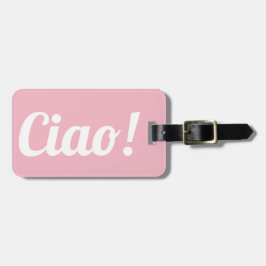 Etiqueta del equipaje del Ciao