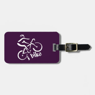 Etiqueta del equipaje del personalizado BIKE
