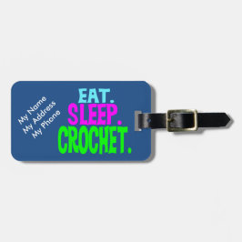 Etiqueta del equipaje del personalizado - Comer.Do