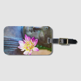 Etiqueta del equipaje del zen con o sin ranura