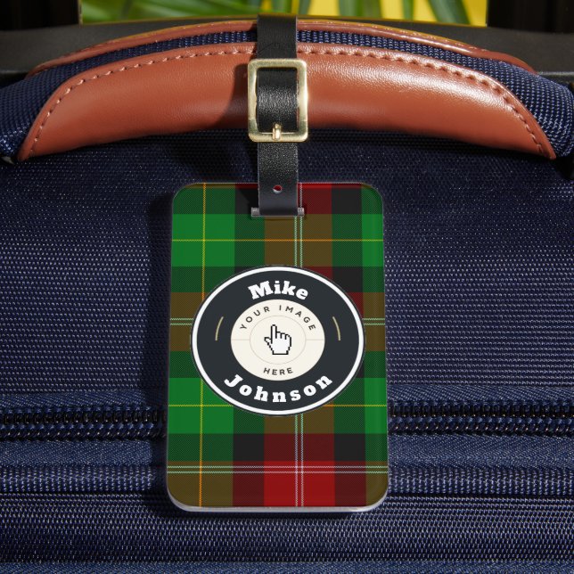 Etiqueta del equipaje - Personalizado Escocia de l (Anverso In situ 2)