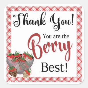 Etiqueta del Favor de la fresa, fresa de chocolate