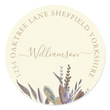 Etiqueta del follaje nocturno