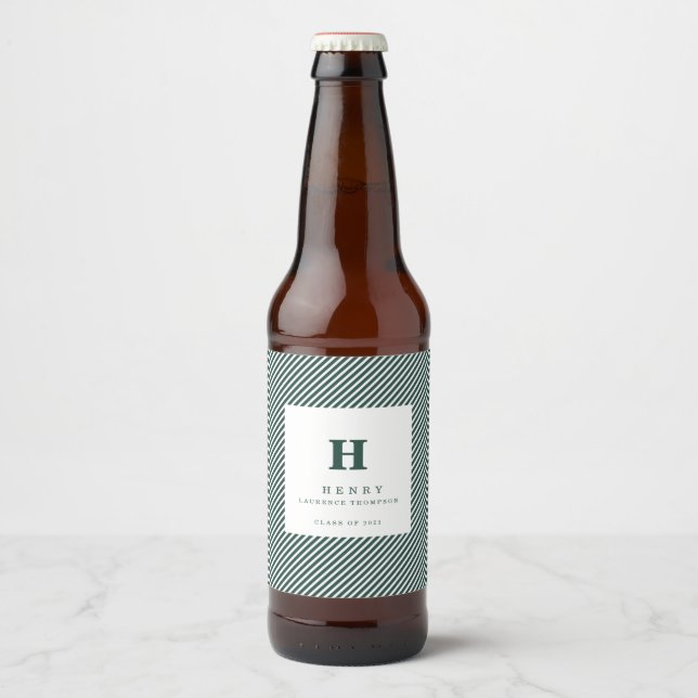 ETIQUETA DEL FRASCO DE CERVEZA DE LA PARTE DE GRAD (Anverso)