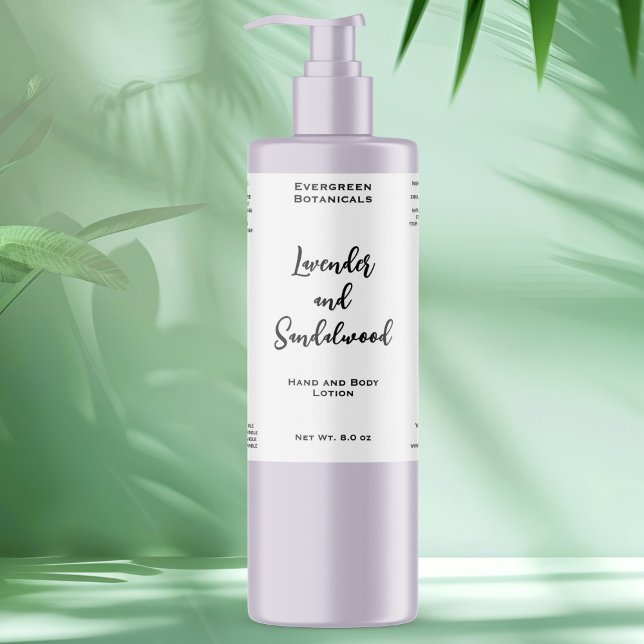 Etiqueta del frasco de cosmética impermeable blanc (Subido por el creador)