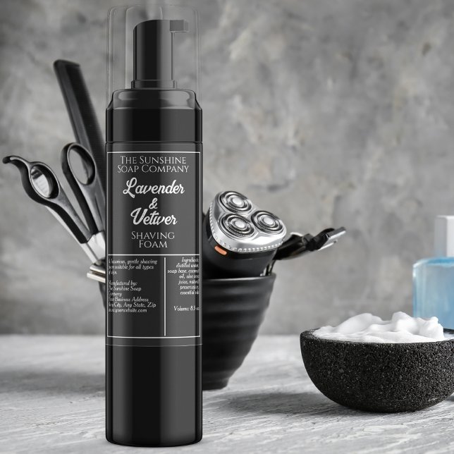 Etiqueta del frasco de cosméticos impermeables en  (Subido por el creador)