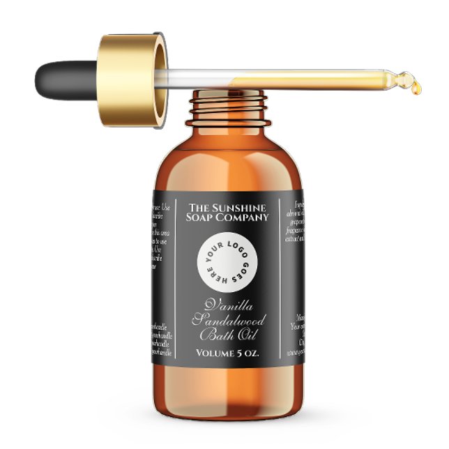 Etiqueta del frasco de gafas de cosméticos negros  (Subido por el creador)