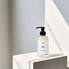 Etiqueta del frasco de la bomba de flotación corpo