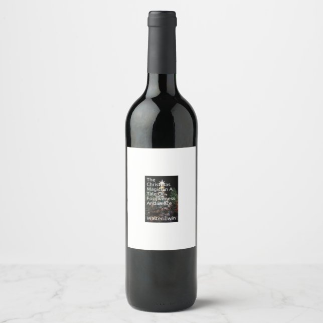 Etiqueta del frasco de vino (o vino espumoso) pers (Anverso)