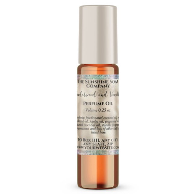 Etiqueta del frasco del Purpurina holográfico Pear (Subido por el creador)