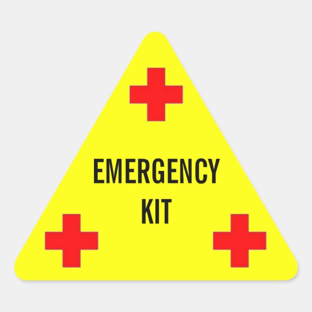 Etiqueta del kit de emergencia (Anverso)