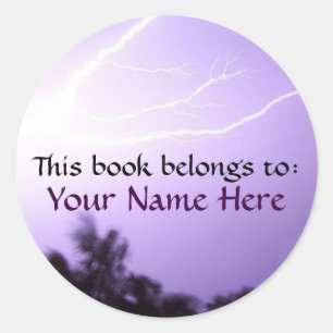 Etiqueta del libro Lightning