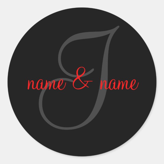 Etiqueta del monograma (Anverso)