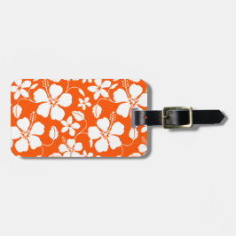 ETIQUETA DEL NARANJA HAWAIAN HULA (HIBISCUS)