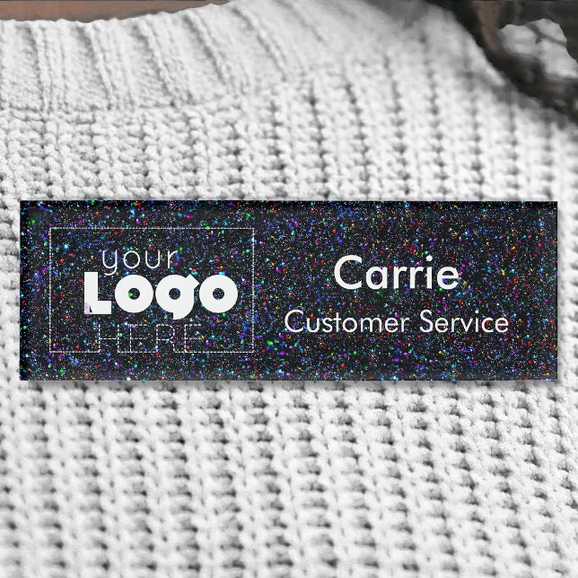 Etiqueta del nombre del personal del Personalizado (Subido por el creador)
