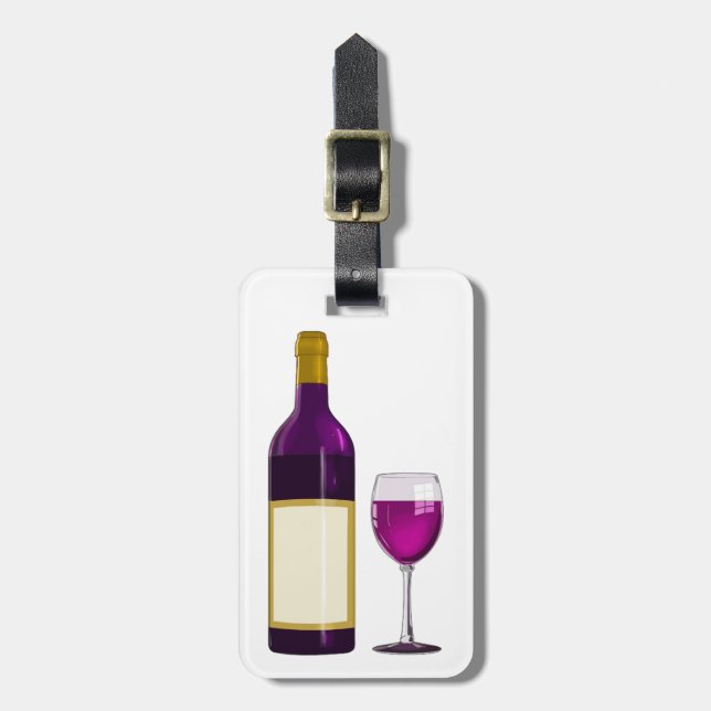 ETIQUETA DEL NOMBRE DEL QUESO DE LA COPA DE VINO (Frente Vertical)