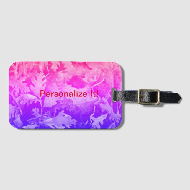 Etiqueta del paisaje rural rural (Anverso horizontal)