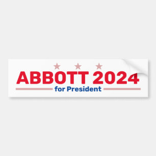 Etiqueta del parachoques Abbott 2024